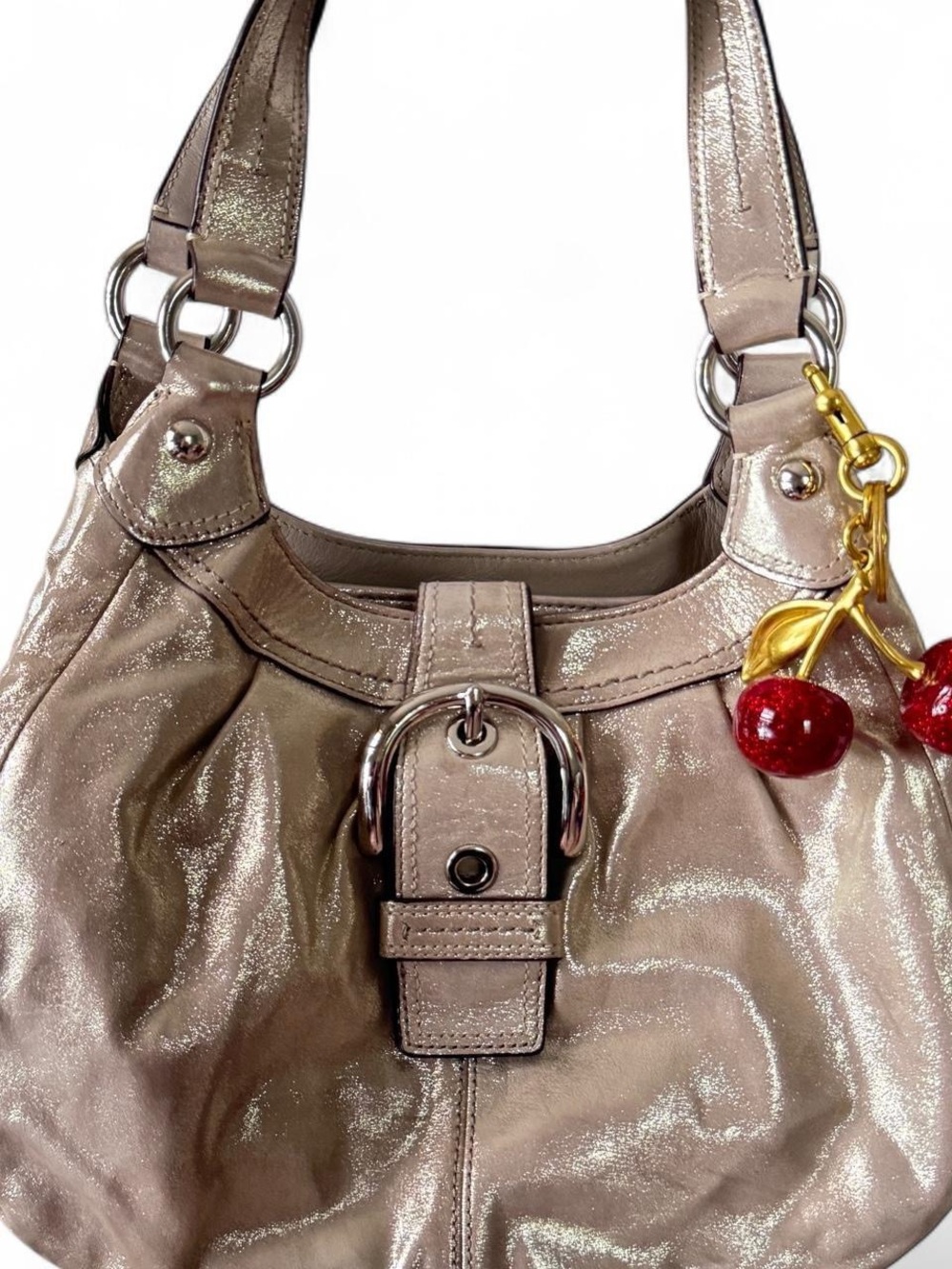 ULTRA RARE Y2K Coach SOHO Double Pocket Shoulder Bag. - Picture 2 of 8